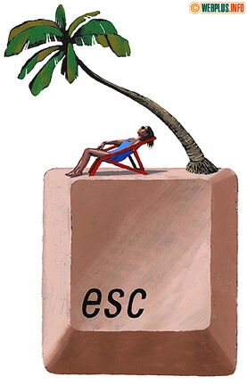 Esc.  