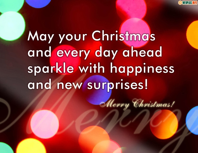 May your Christmas sparkle