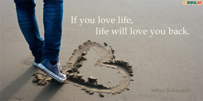 If you love life