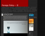 : Foreign Policy - II