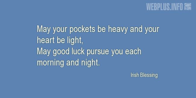 Quotes and pictures for St.Patricks Day quotations. «May...» quotation with photo.