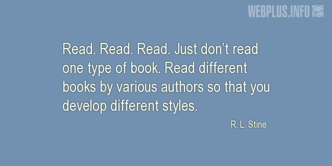 Quotes and pictures for About reading. «Read» quotation with photo.