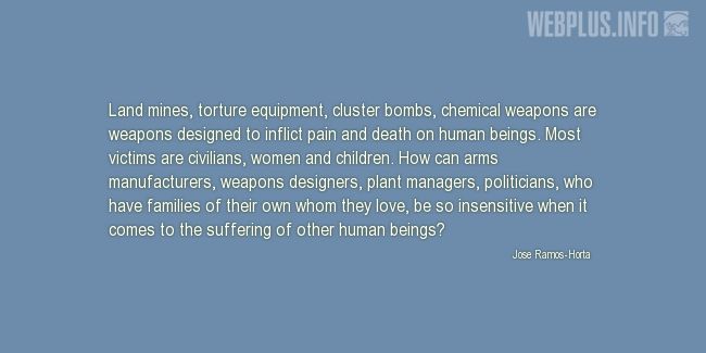 Quotes and pictures for Chemical Warfare. «Designed to inflict pain and death on human beings» quotation with photo.