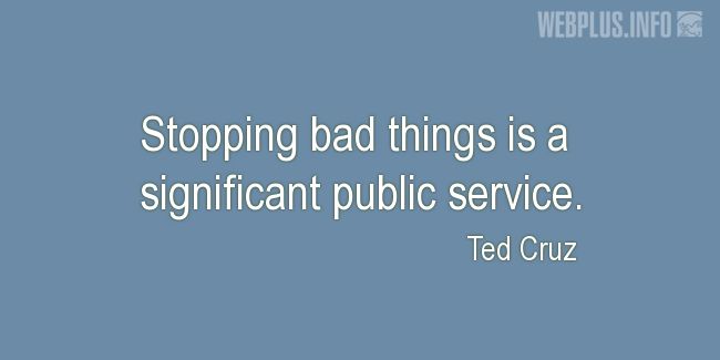 Quotes and pictures for United Nations Public Service. «Stopping bad things» quotation with photo.