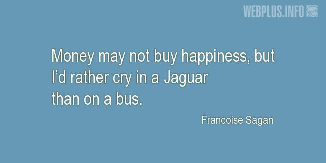 Quotes and pictures for Collector Car. «Id rather cry in a Jaguar» quotation with photo.