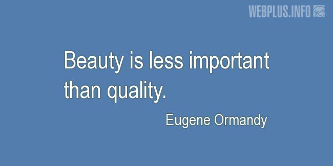 Quotes and pictures for About Quality Assurance and Quality Control Process. «Less important» quotation with photo.