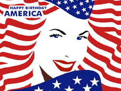 eCard - Happy birthday America