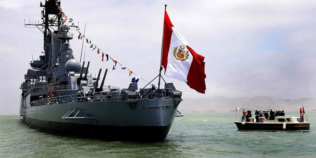 8 October - Navy Day in Peru 8 October - Navy Day in Peru