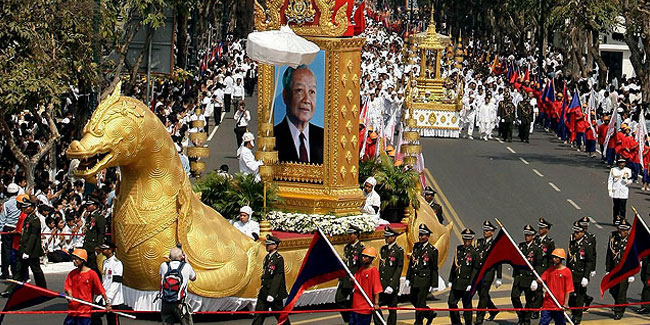 15 October - King Father's Commemoration Day in Cambodia 15 October - King Father's Commemoration Day in Cambodia
