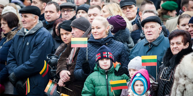16 February - Day of restoration of the statehood of Lithuania