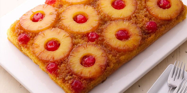 20 April - National Pineapple Upside-down Cake Day in USA 20 April - National Pineapple Upside-down Cake Day in USA