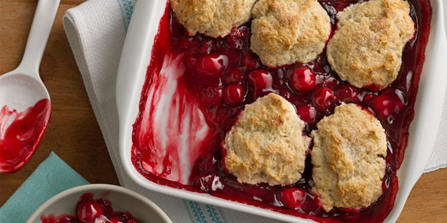 17 May - National Cherry Cobbler Day in USA 17 May - National Cherry Cobbler Day in USA