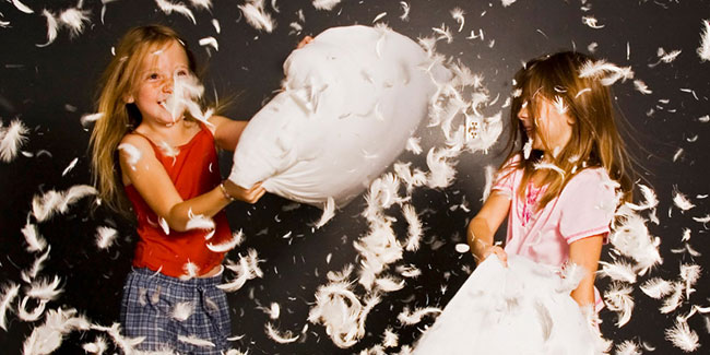 6 April - Pillow Fight Day 6 April - Pillow Fight Day