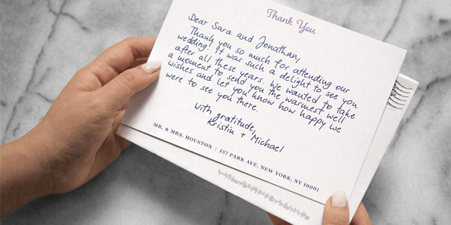 26 December - Thank You Note Day 26 December - Thank You Note Day