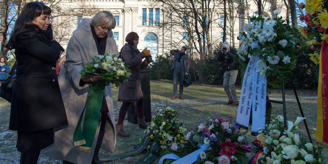27 January - Memorial Day for the Victims of National Socialism in Germany 27 January - Memorial Day for the Victims of National Socialism in Germany
