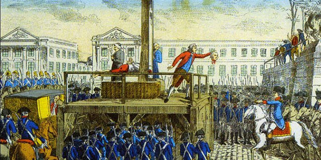 21 January - Memorial Day of the Death of Louis XVI 21 January - Memorial Day of the Death of Louis XVI