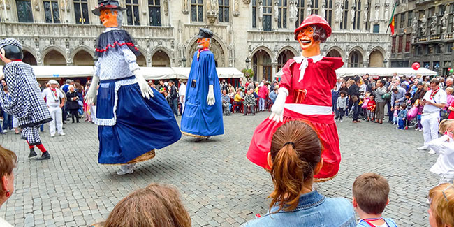 14 July - French National Holiday in Liege, Belgium 14 July - French National Holiday in Liege, Belgium