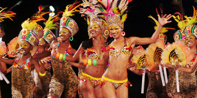 5 August - The beginning of the carnival in Bogota, Colombia 5 August - The beginning of the carnival in Bogota, Colombia