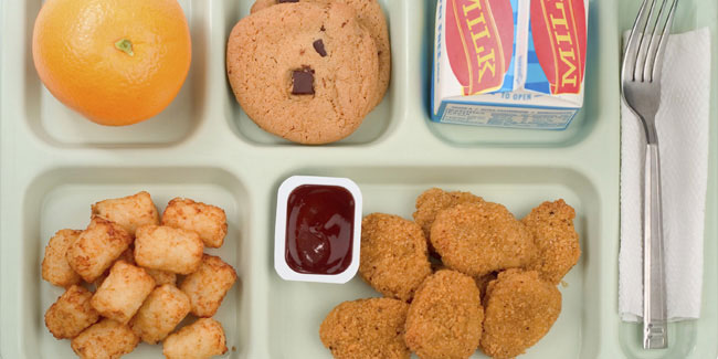 9 October - National School Lunch Week in US 9 October - National School Lunch Week in US