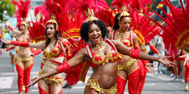 25 August - Notting Hill Carnival in West London 25 August - Notting Hill Carnival in West London