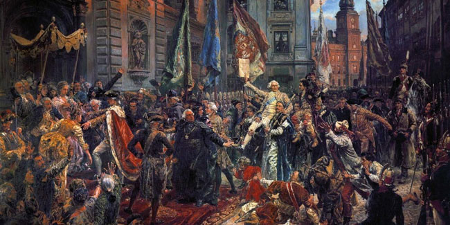 Событие 3 мая - Праздник первой Конституции в Литве Событие 3 мая - Праздник первой Конституции в Литве
