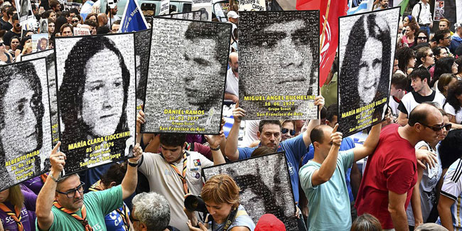 30 August - International Day of the Detained-Disappeared in Latin America 30 August - International Day of the Detained-Disappeared in Latin America