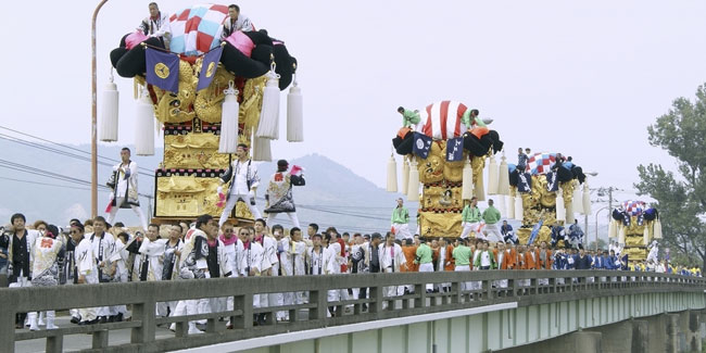 13 October - Doi taikomatsuri in Japan 13 October - Doi taikomatsuri in Japan