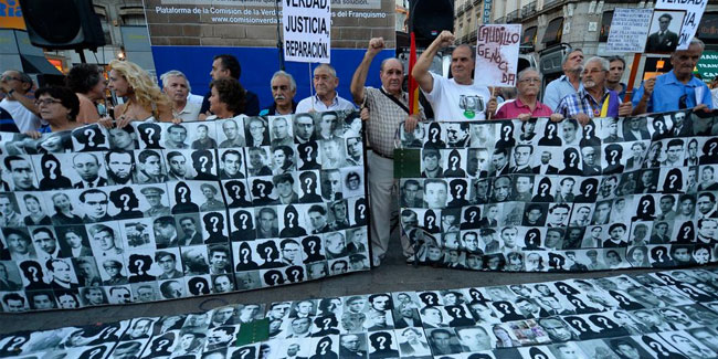 31 October - Day of Remembrance for All Victims of the Military Coup, Civil War and Dictatorship in Spain 31 October - Day of Remembrance for All Victims of the Military Coup, Civil War and Dictatorship in Spain