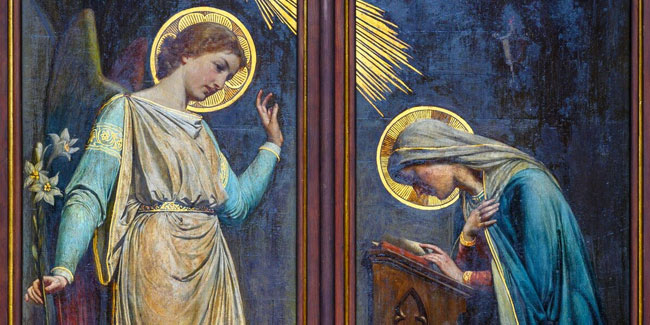 25 March - Annunciation of the Virgin Mary 25 March - Annunciation of the Virgin Mary