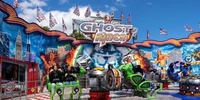 13 June - Summer fair in Wuppertal: Mega Kirmes in the Barmen Center 13 June - Summer fair in Wuppertal: Mega Kirmes in the Barmen Center