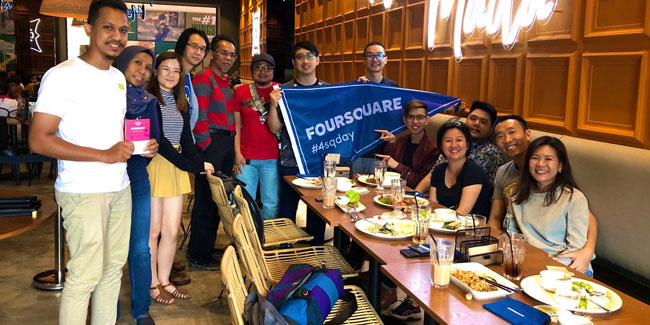 16 April - Foursquare Day 16 April - Foursquare Day