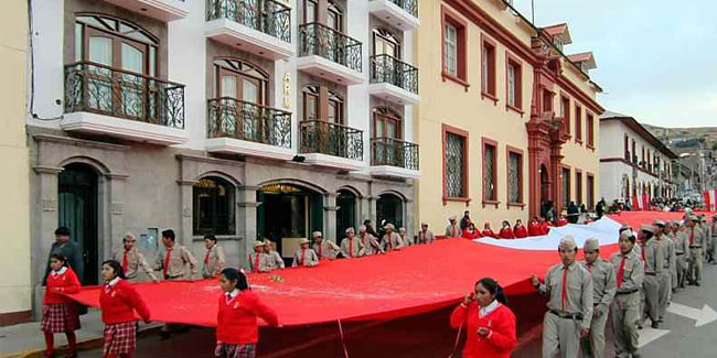 7 June - Peru Flag Day 7 June - Peru Flag Day