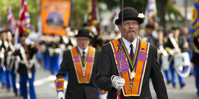 12 July - The Twelfth, also known as Orangemen's Day 12 July - The Twelfth, also known as Orangemen's Day