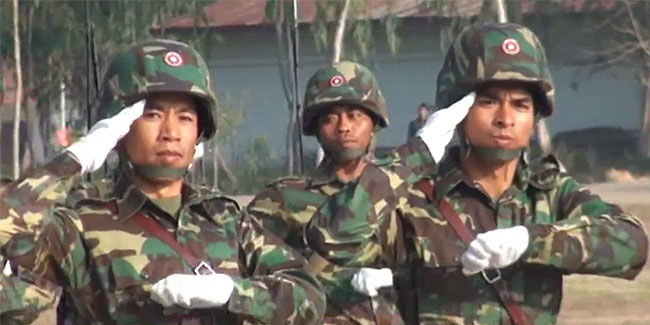 20 January - Army Day in Laos 20 January - Army Day in Laos