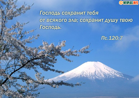Господь сохранит тебя от всякого зла