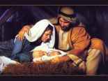 Мария Иосиф и Младенец Иисус. 
 Рождество Христово. 
 Параметры оригинала картинки 1024 X 768 
 243453 byte