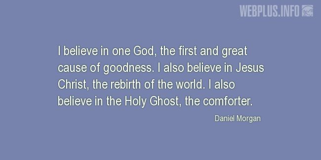Quotes and pictures for Easter Quotes, Sayings, Verses, Poems. «I believe» quotation with photo.