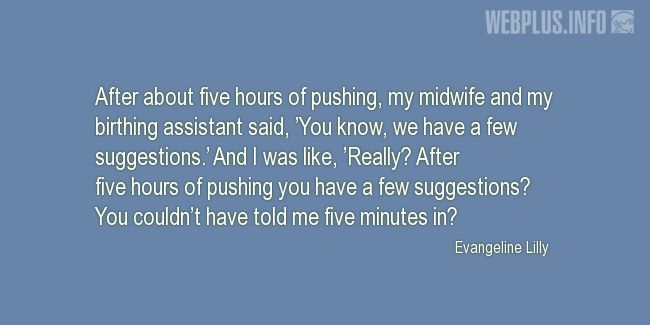 Quotes and pictures for Funny. &laquo;A few suggestions&raquo; quotation with photo.