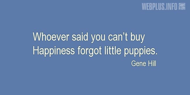 Quotes and pictures for Funny. «Little puppies» quotation with photo.