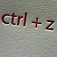  - ctrl + z... 