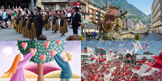 Holiday Calendar for Andorra for 2024-2025 year in February