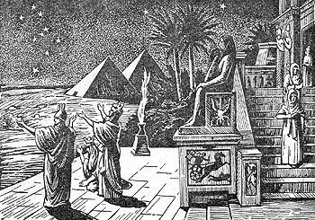 Наблюдение предутреннего восхода Сириуса в Древнем Египте.