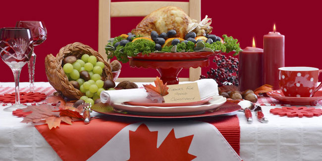 14 October - Thanksgiving in Canada