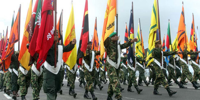 Событие 10 октября - День армии на Шри-Ланке