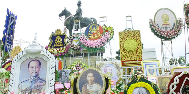 23 October - Chulalongkorn Day in Thailand
