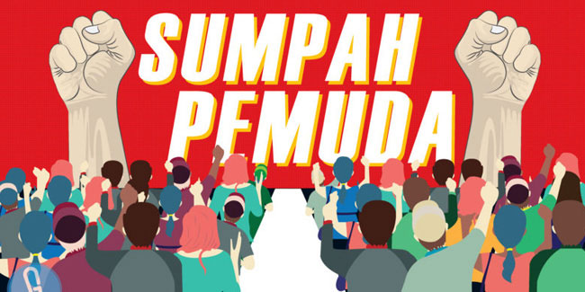 28 October - Youth Pledge Day or Hari Sumpah Pemuda in Indonesia