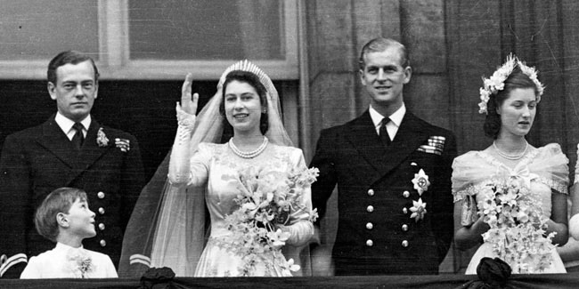 20 November - Wedding day of Elizabeth II