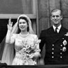 Wedding day of Elizabeth II