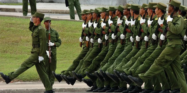 2 December - Armed Forces Day in Cuba