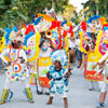 The first day of Junkanoo street parade, the second day is on the New Year's Day